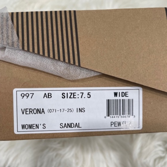 ORTHFEET - Pewter In The Box $35 Sz 7.5 - Picture 7 of 9